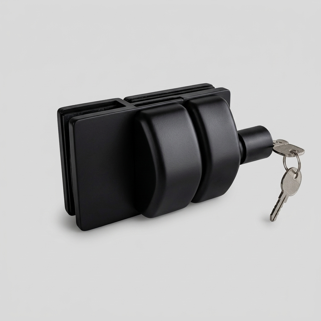 180° Glass Gate Latch