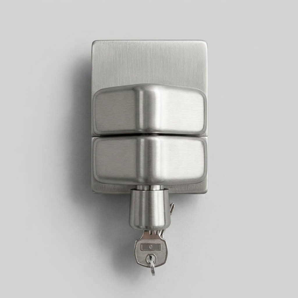 180° Glass Gate Latch