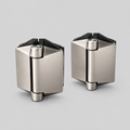 Polaris 125 Series Soft-Close Glass-to-Glass Hinges – 180°