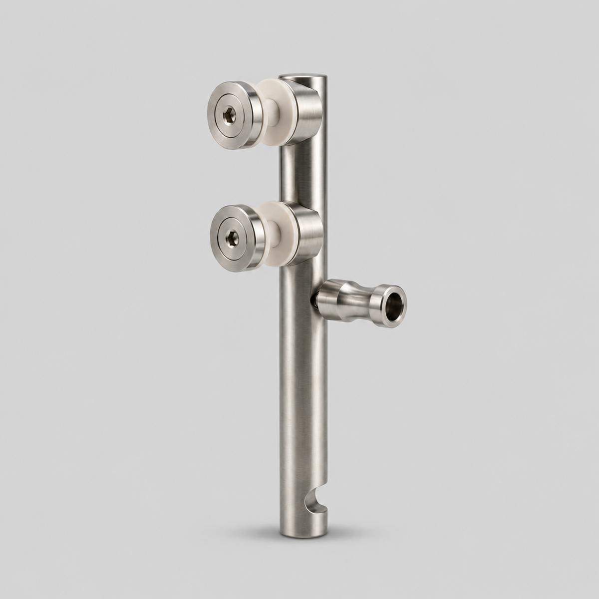 Glass Gate Floor Lock | Door Stop - Stainless Steel