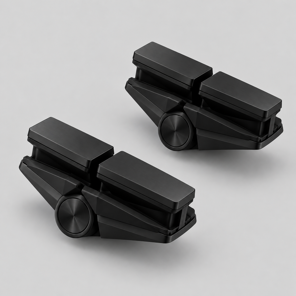 Polaris 125 Series Soft-Close Glass-to-Glass Hinges – 180°