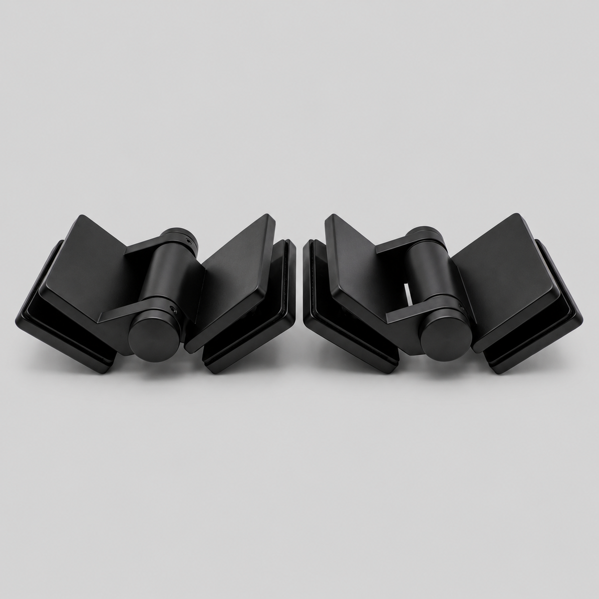 90° Glass-to-Glass Self-Closing Gate Hinge — 316 Stainless Steel