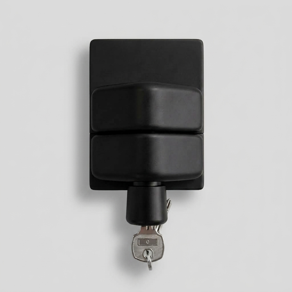 180° Glass Gate Latch