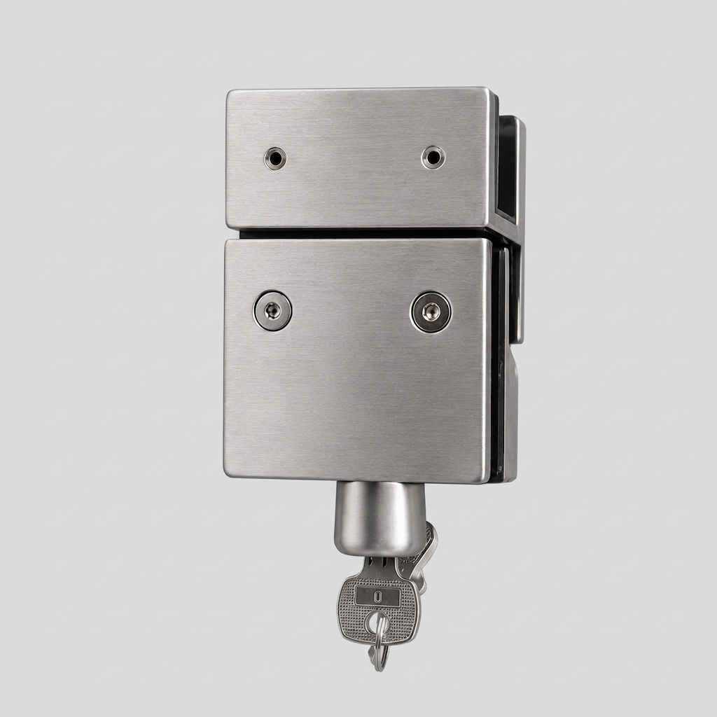 180° Glass Gate Latch