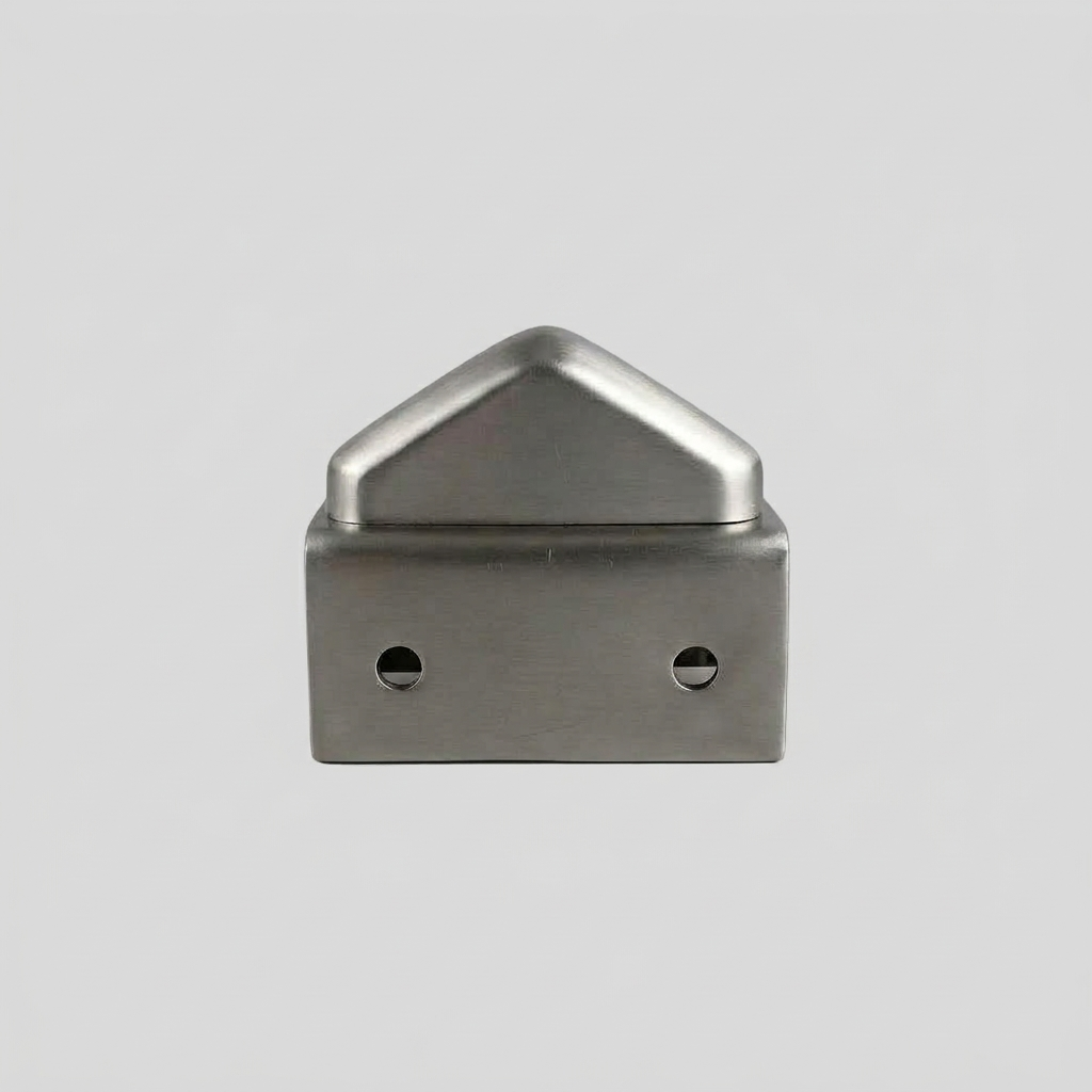 Satin Stainless Glass to Wall Pool Fence Deluxe Latch